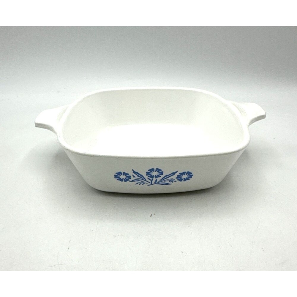 CorningWare Petite Pan Blue Cornflower P-41 Made In U.S.A.